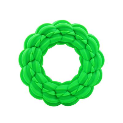 Rubber Dog Ring Chew Toys