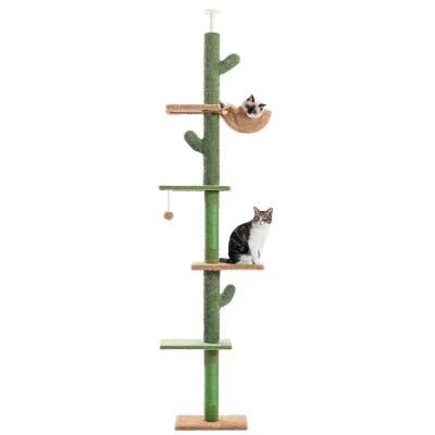 floor to ceiling tall cat tree