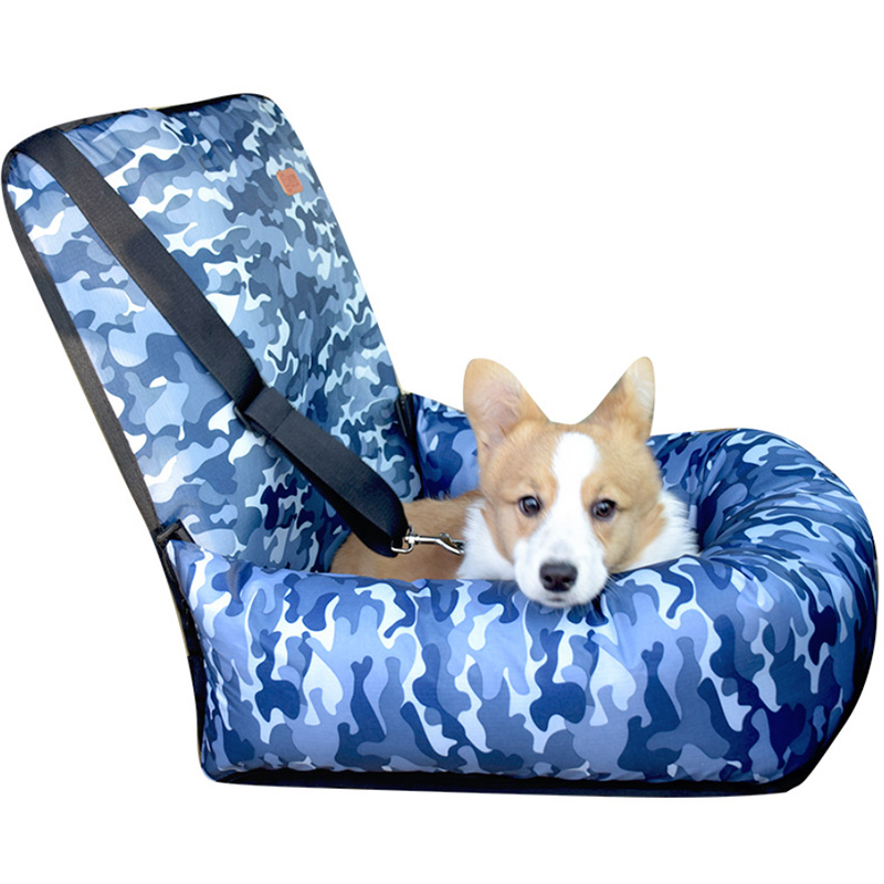 Asiento de coche para perros con clip impermeable