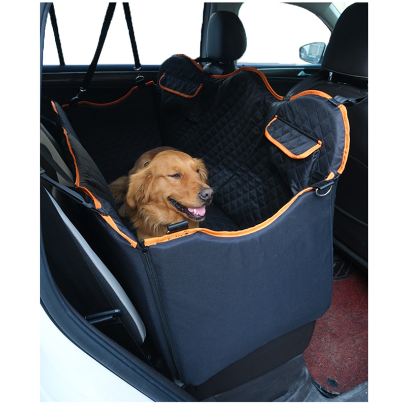 Funda impermeable grande personalizada para asiento trasero de coche para perros