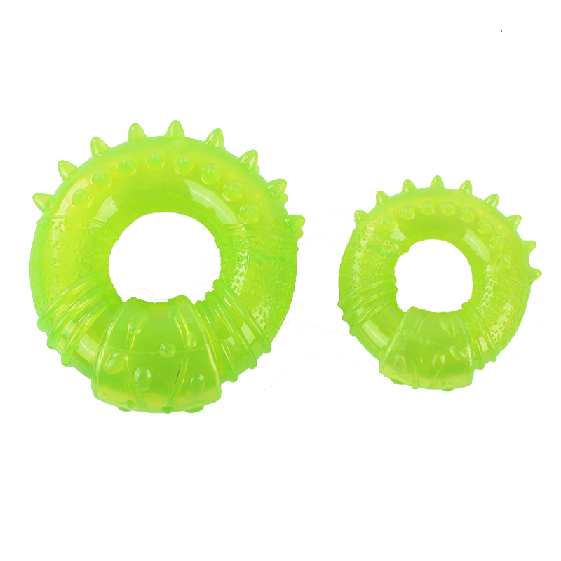 juguete para donas para perros TPR con dispensador